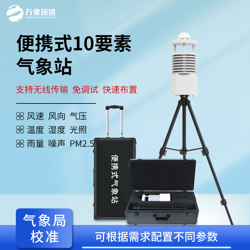 ??氣象萬變，一“站”掌控：便攜式移動氣象站介紹